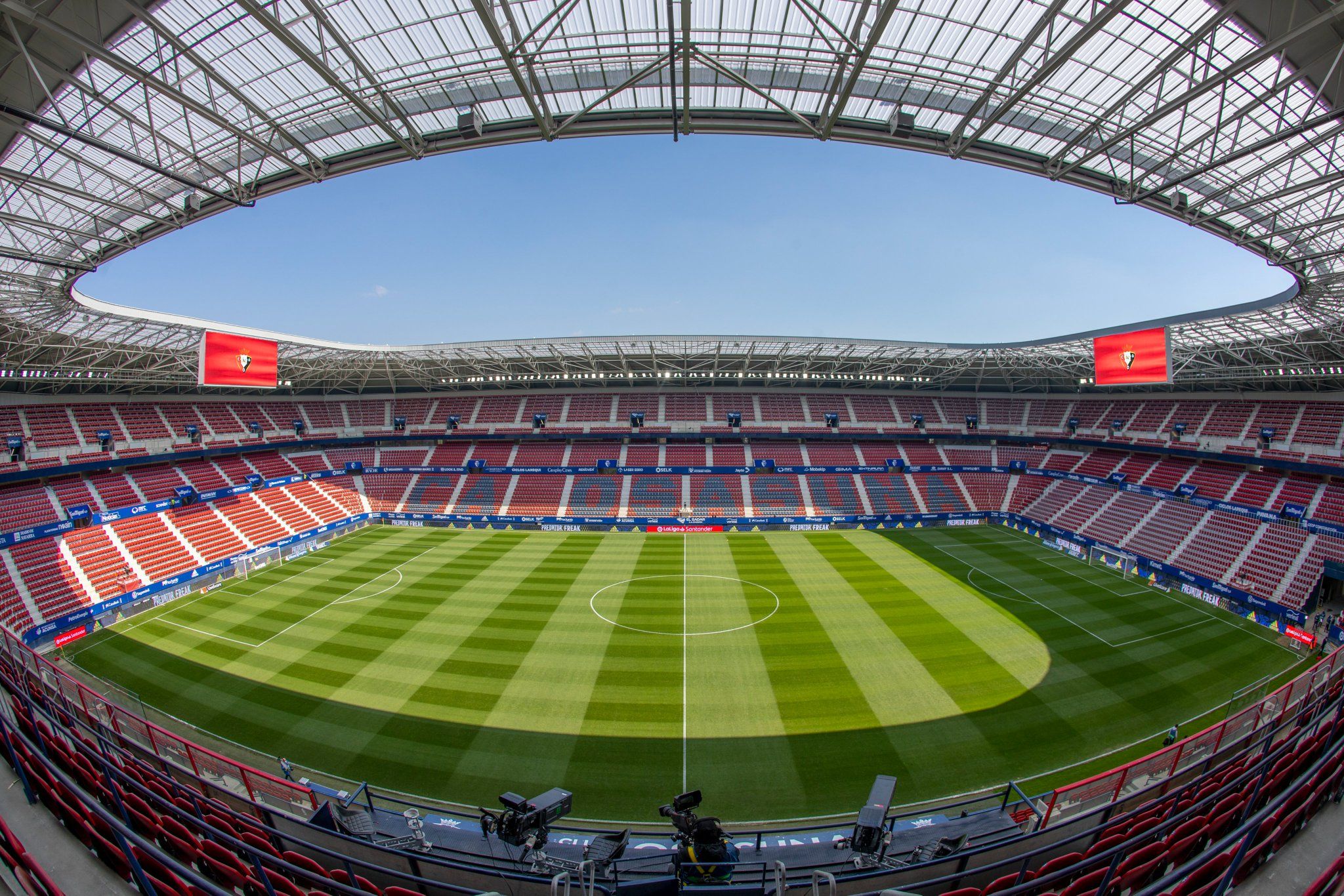 El Sadar, estadio de Osasuna.