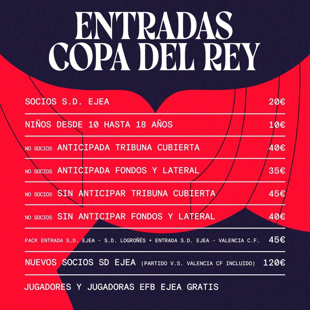  Entradas Ejea