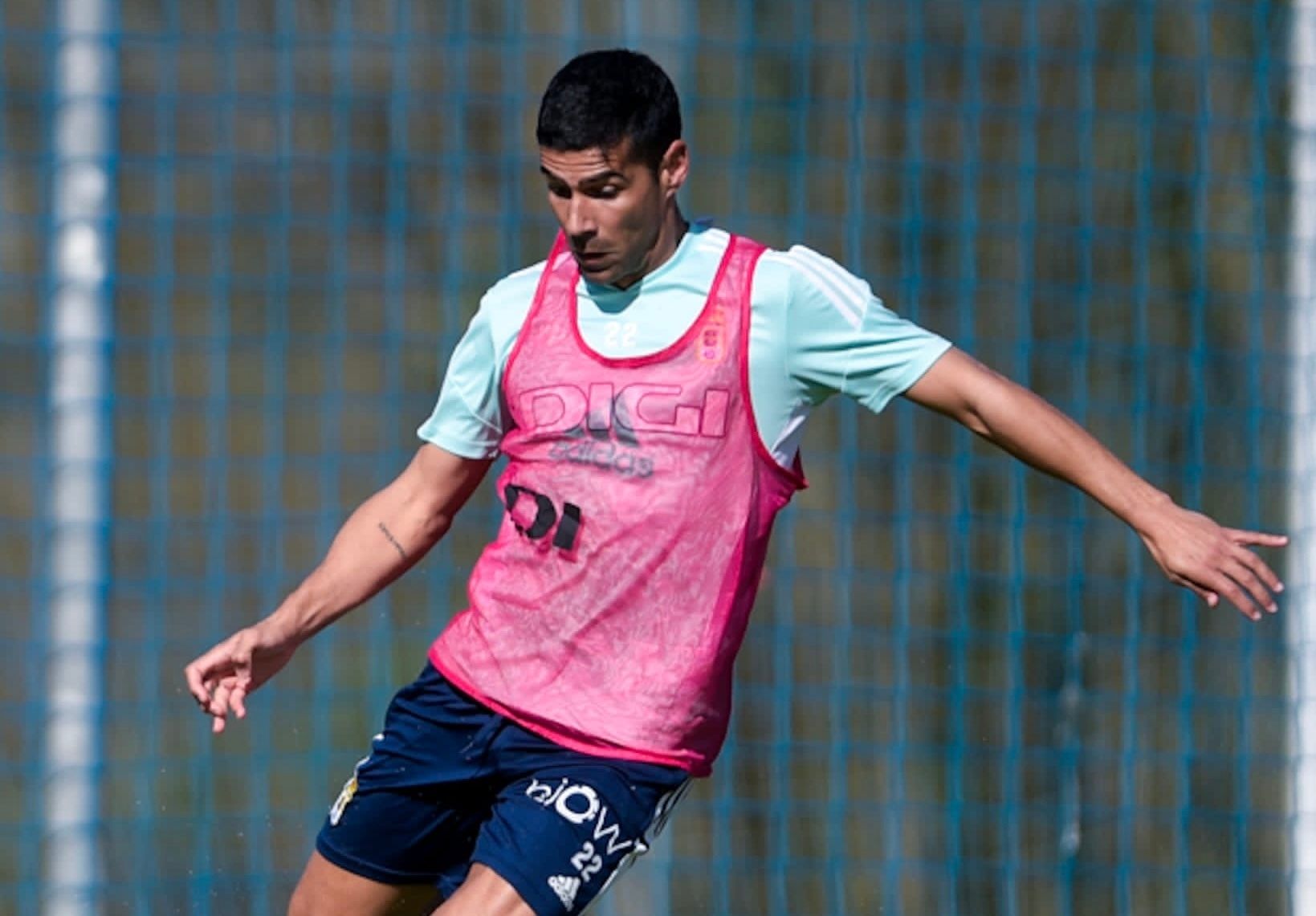  Entrenamiento de Juanfran con el Real Oviedo.