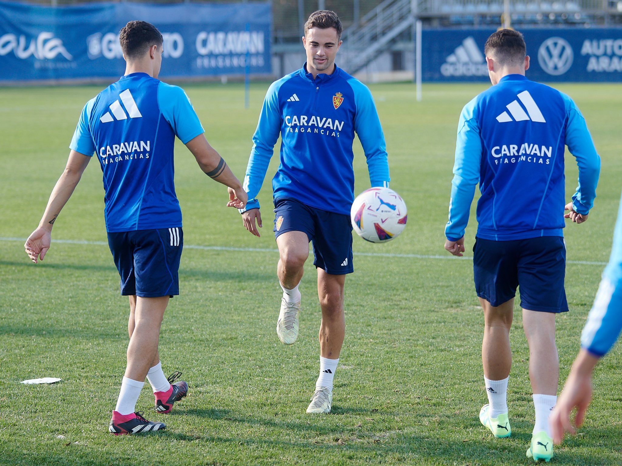  Entrenamiento del Real Zaragoza.