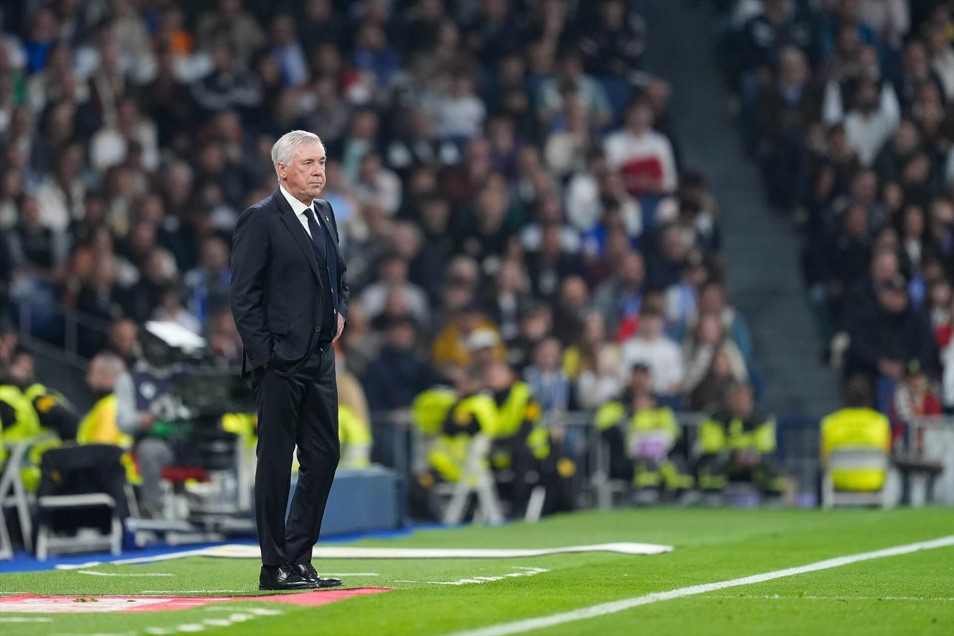 Carlo Ancelotti en el Real Madrid - Getafe