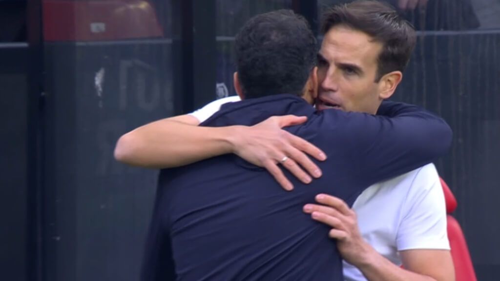  Míchel e Iñigo Pérez tras el Rayo - Girona (DAZN)