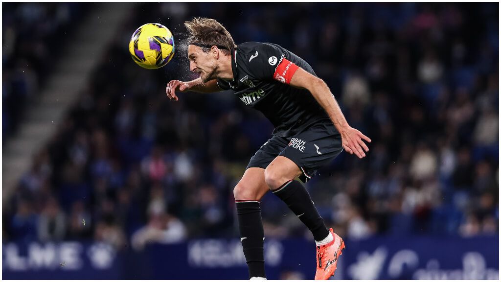  El Leganés en el último partido de LaLiga.