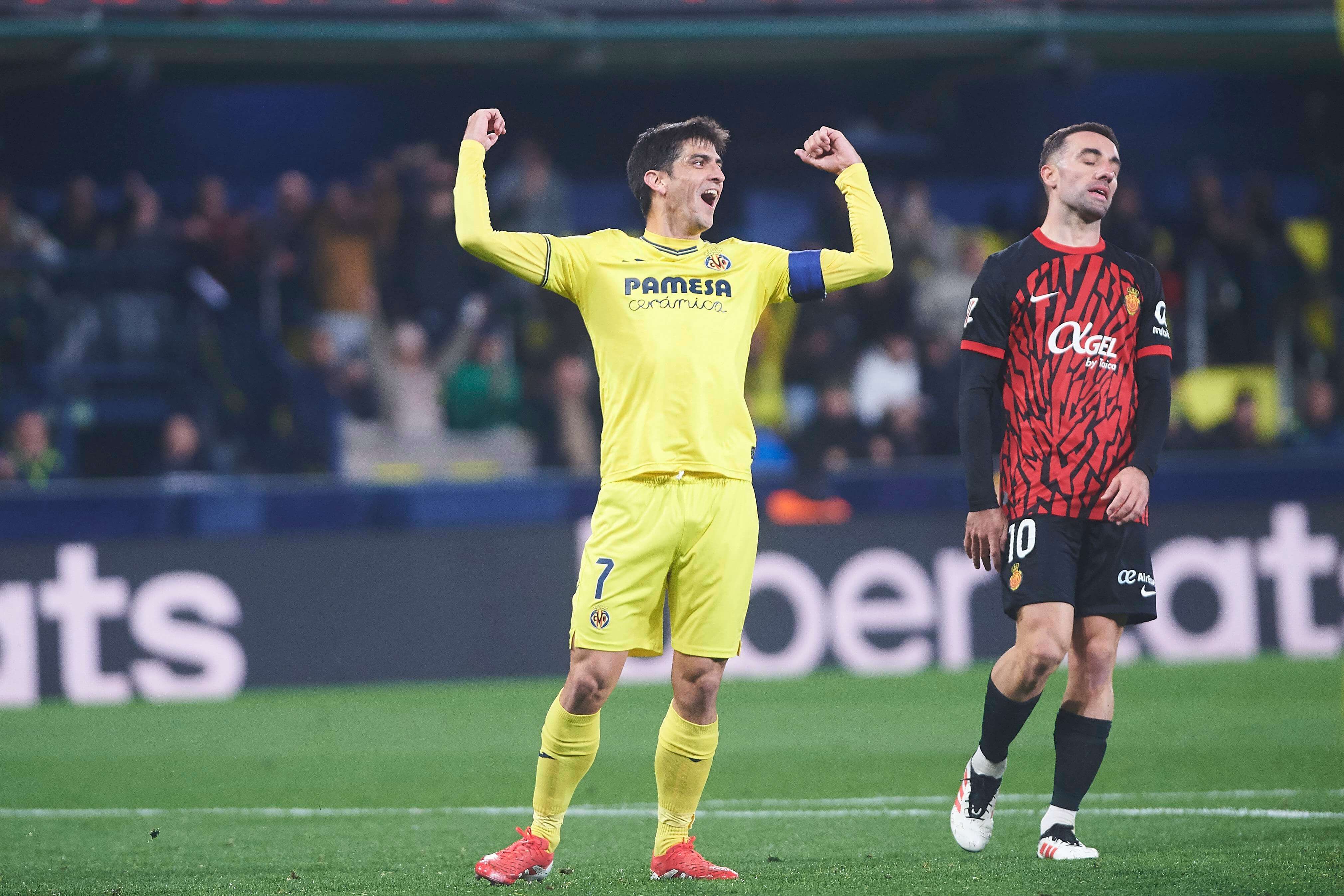  Gerard Moreno, en un partido con el Villarreal.