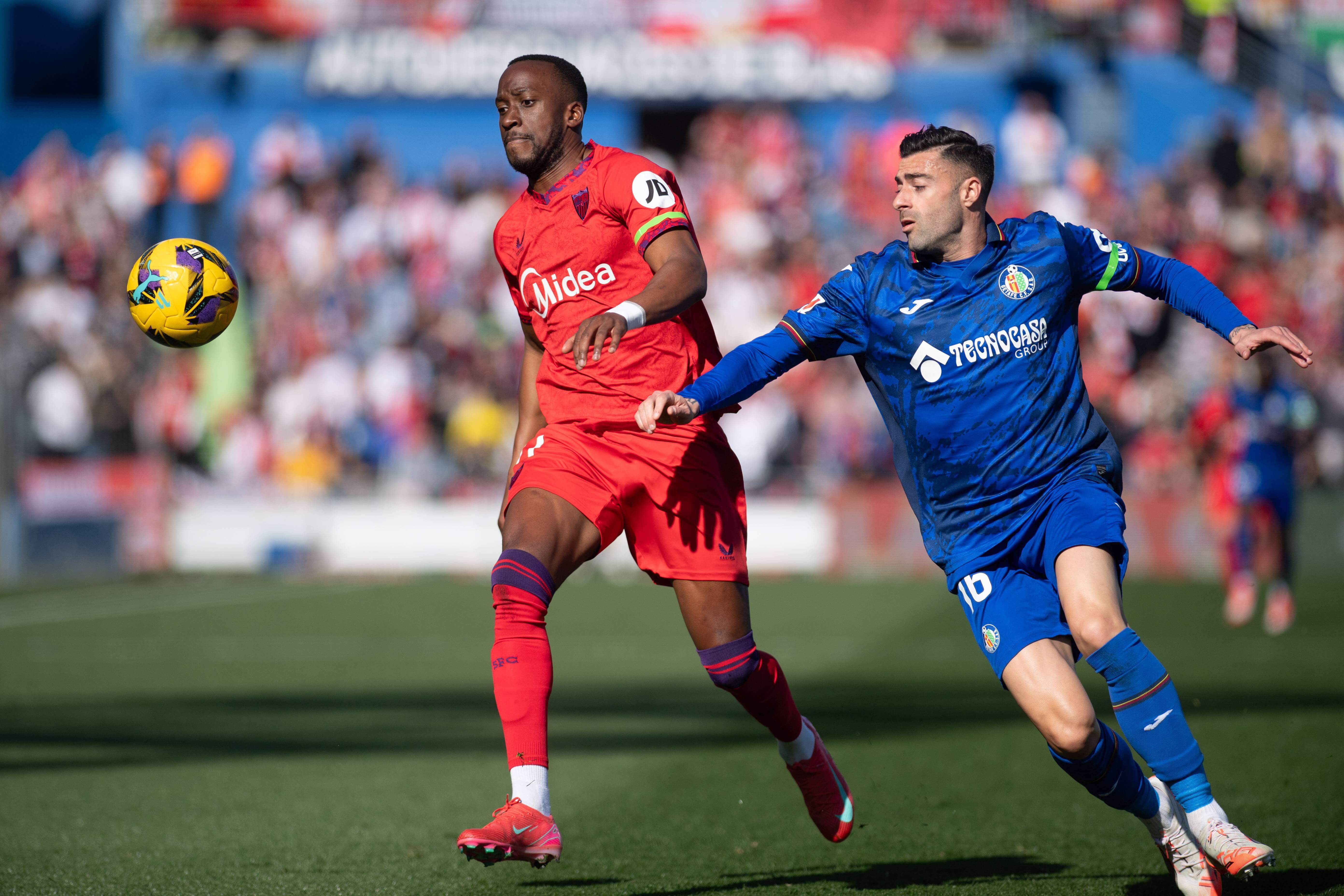 Lukebakio, en el Getafe-Sevilla.