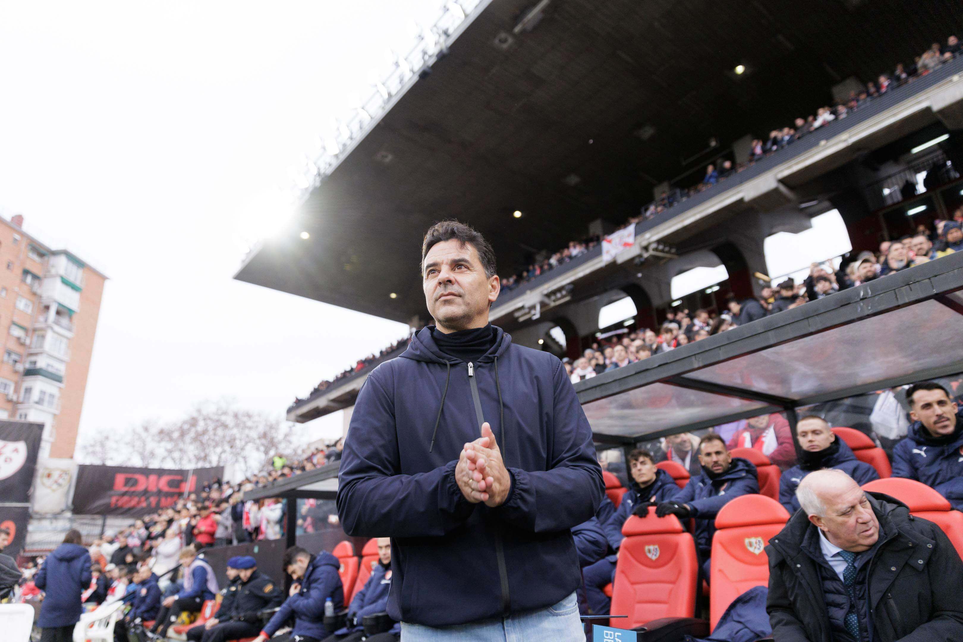 Míchel Sánchez en Vallecas (Cordon Press)