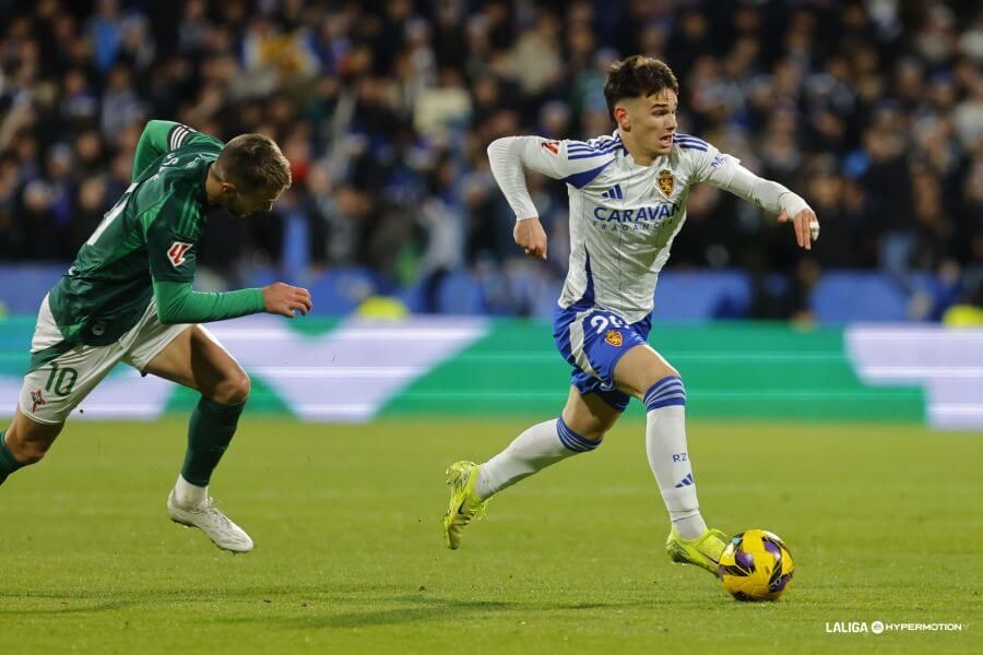  Lance del Real Zaragoza-Racing de Ferrol.