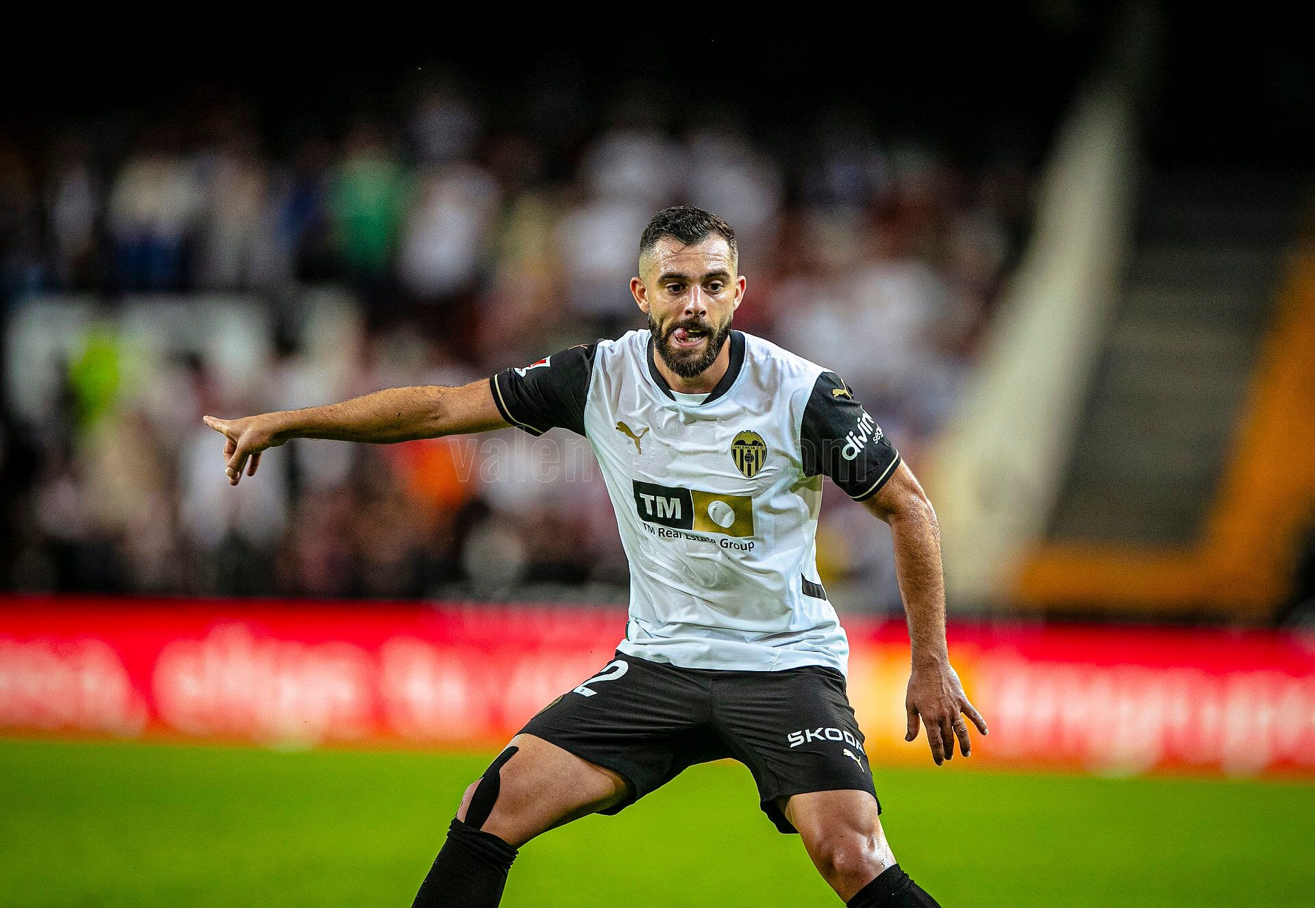  Luis Rioja, ante la UD Las Palmas.