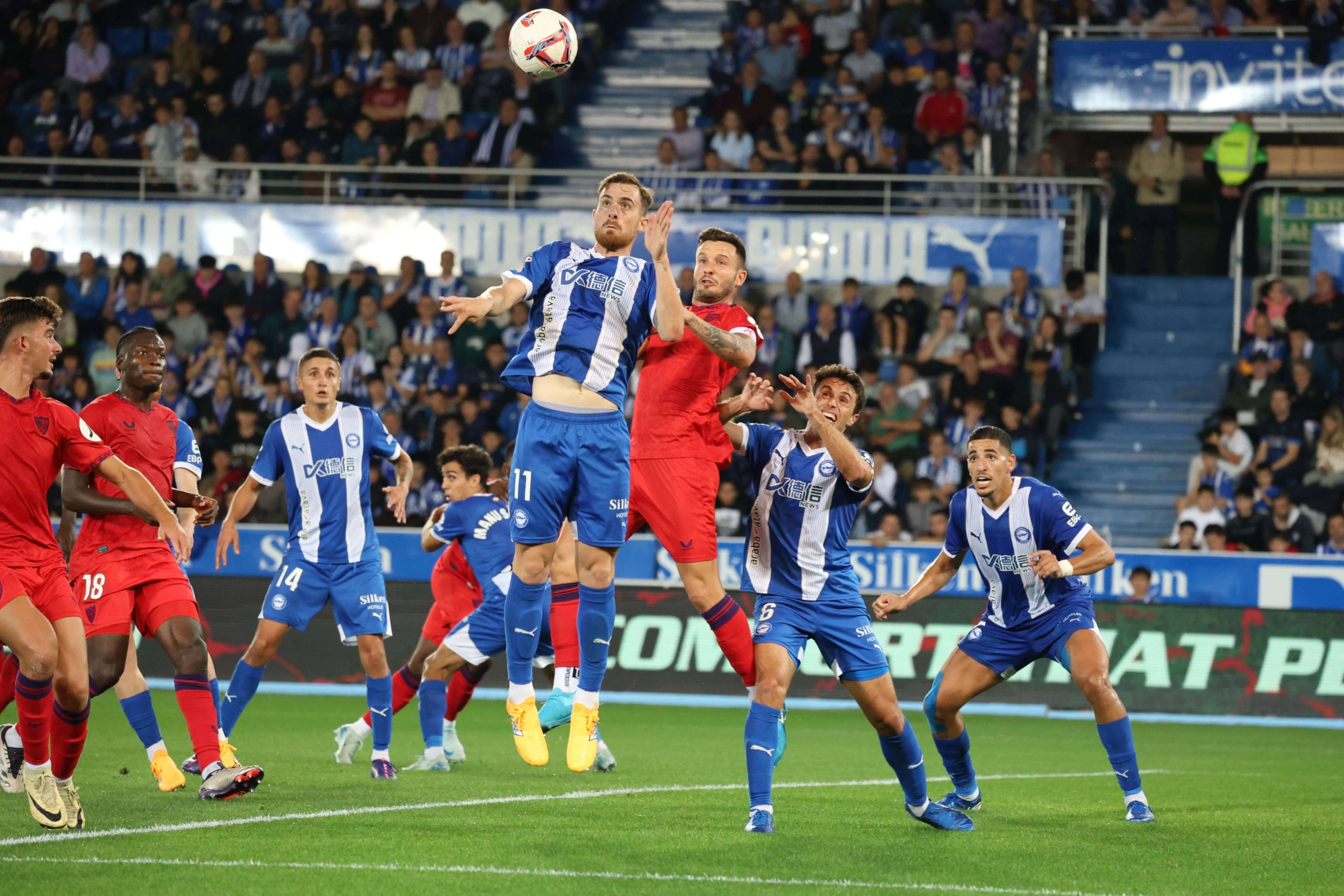  Saúl, ante el Alavés.