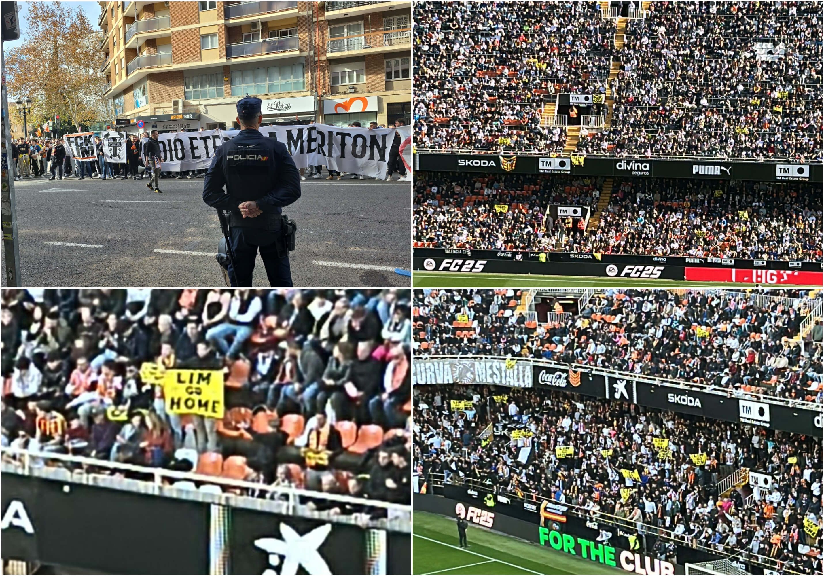  Mestalla abronca a la directiva y a Peter Lim tras la polémica Junta General: "Odio eterno a Merit