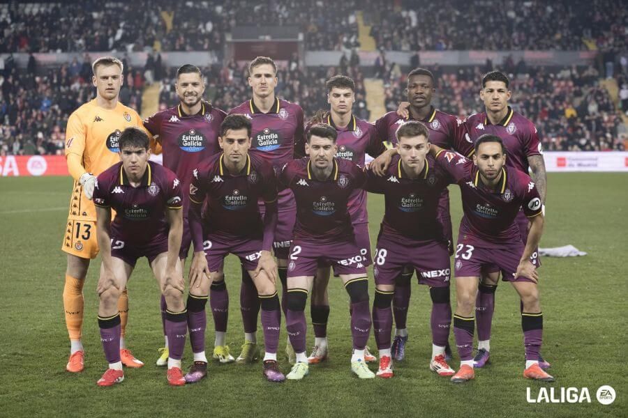  Once del Pucela ante el Rayo.