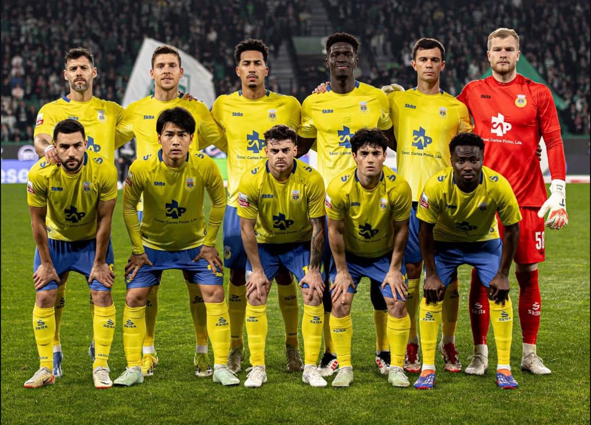  Pablo Gozálbez, con el Arouca.