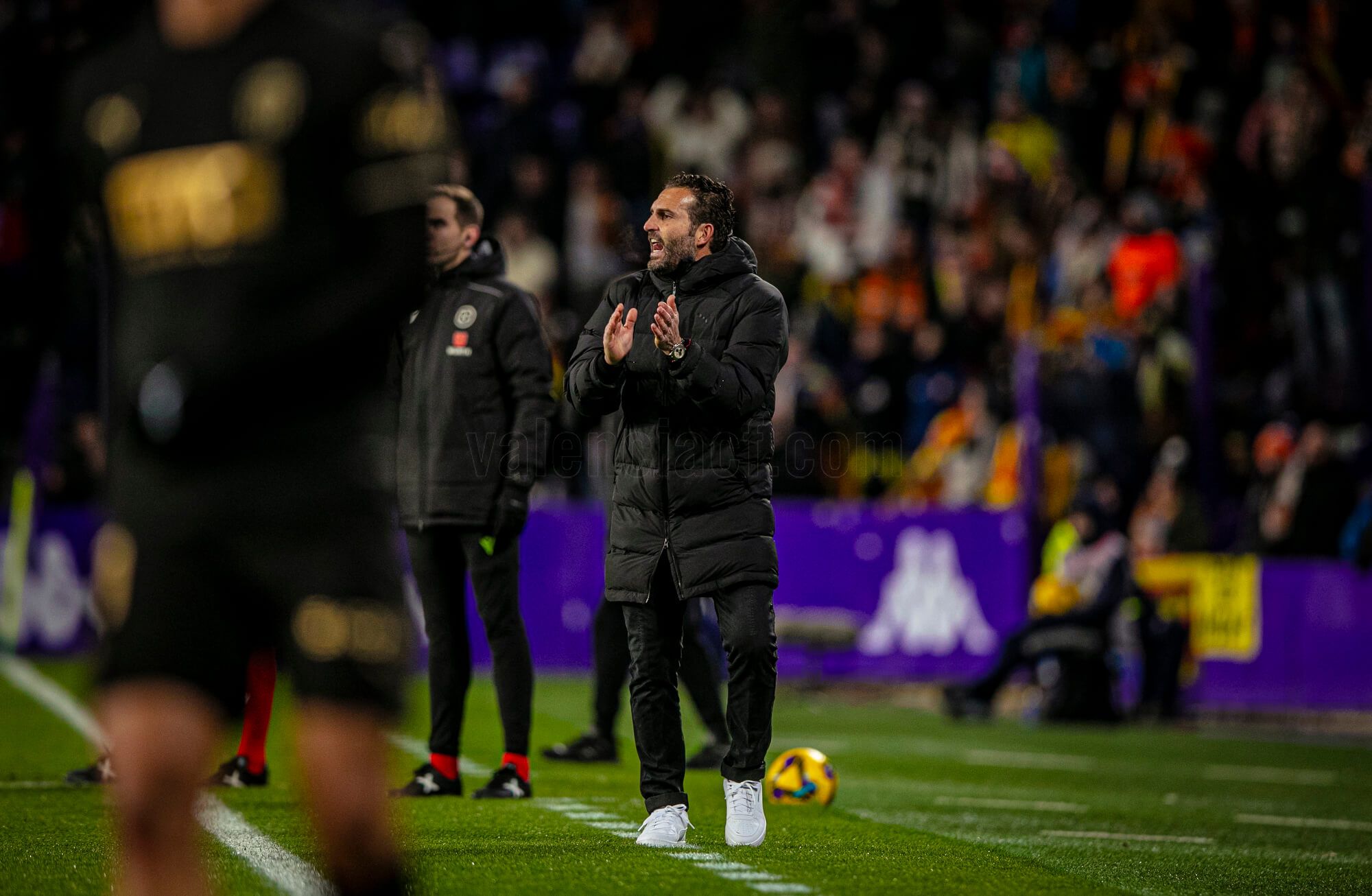 Rubén Baraja, ante el Real Valladolid.