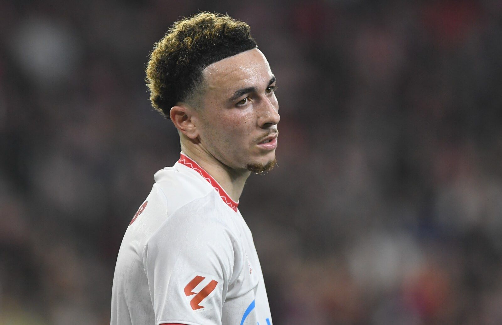  Rubén Vargas, en el Sevilla-Espanyol.