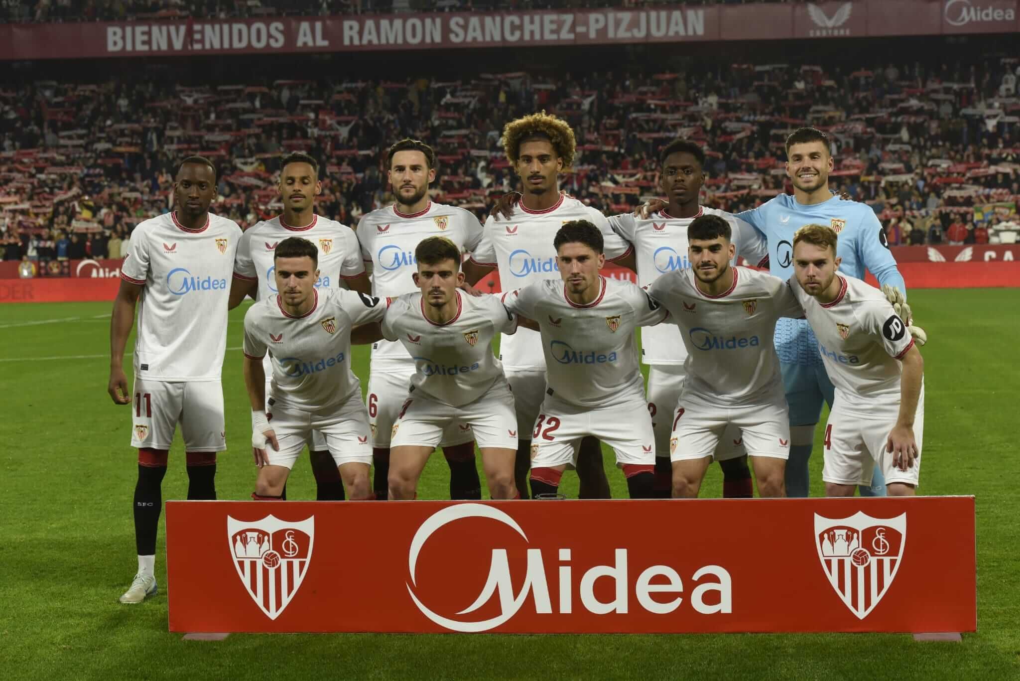  El once del Sevilla FC ante Osasuna.