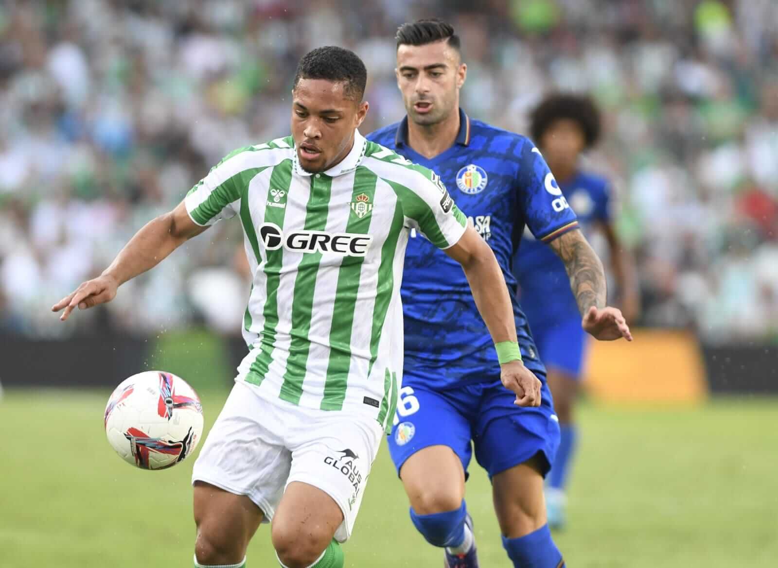  Vitor Roque, en el duelo ante el Getafe