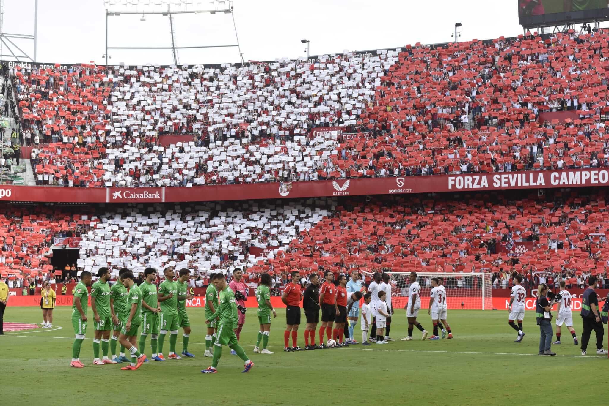 El Ramón Sánchez-Pizjuán, en el Sevilla-Betis.