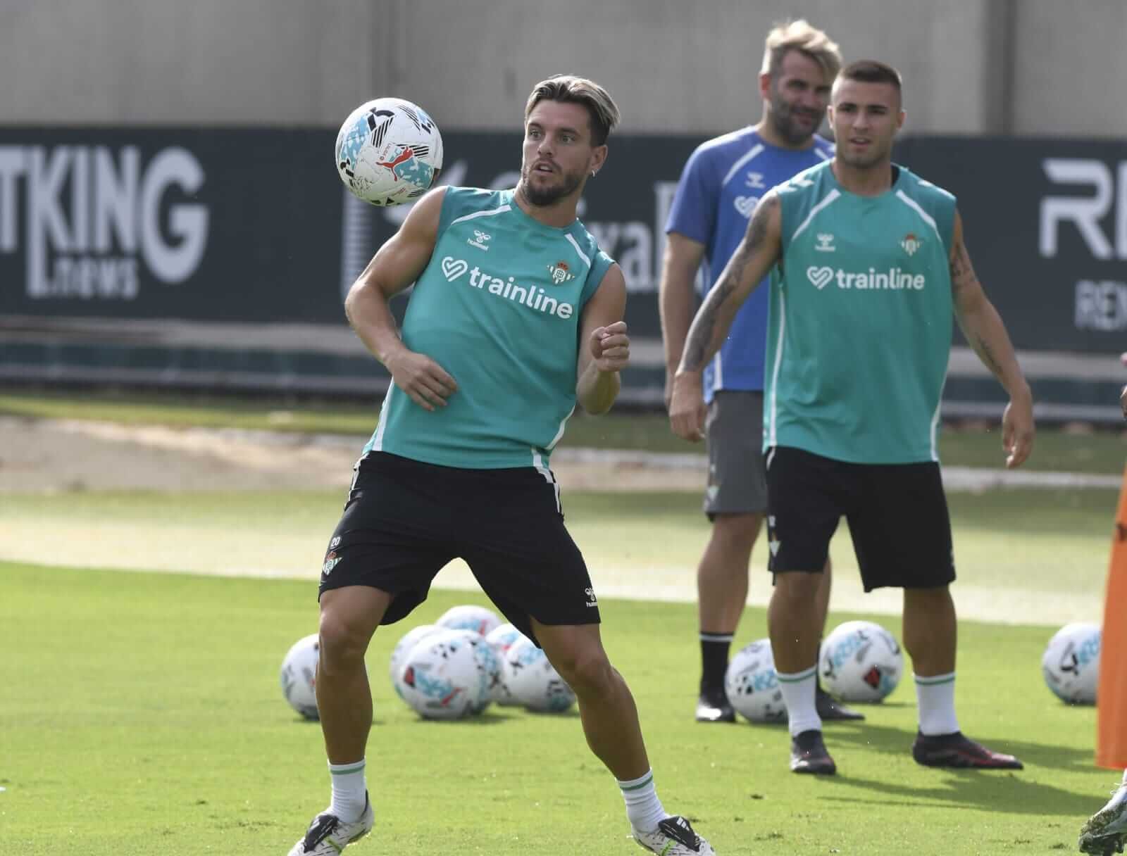  Lo Celso, en el entrenamiento