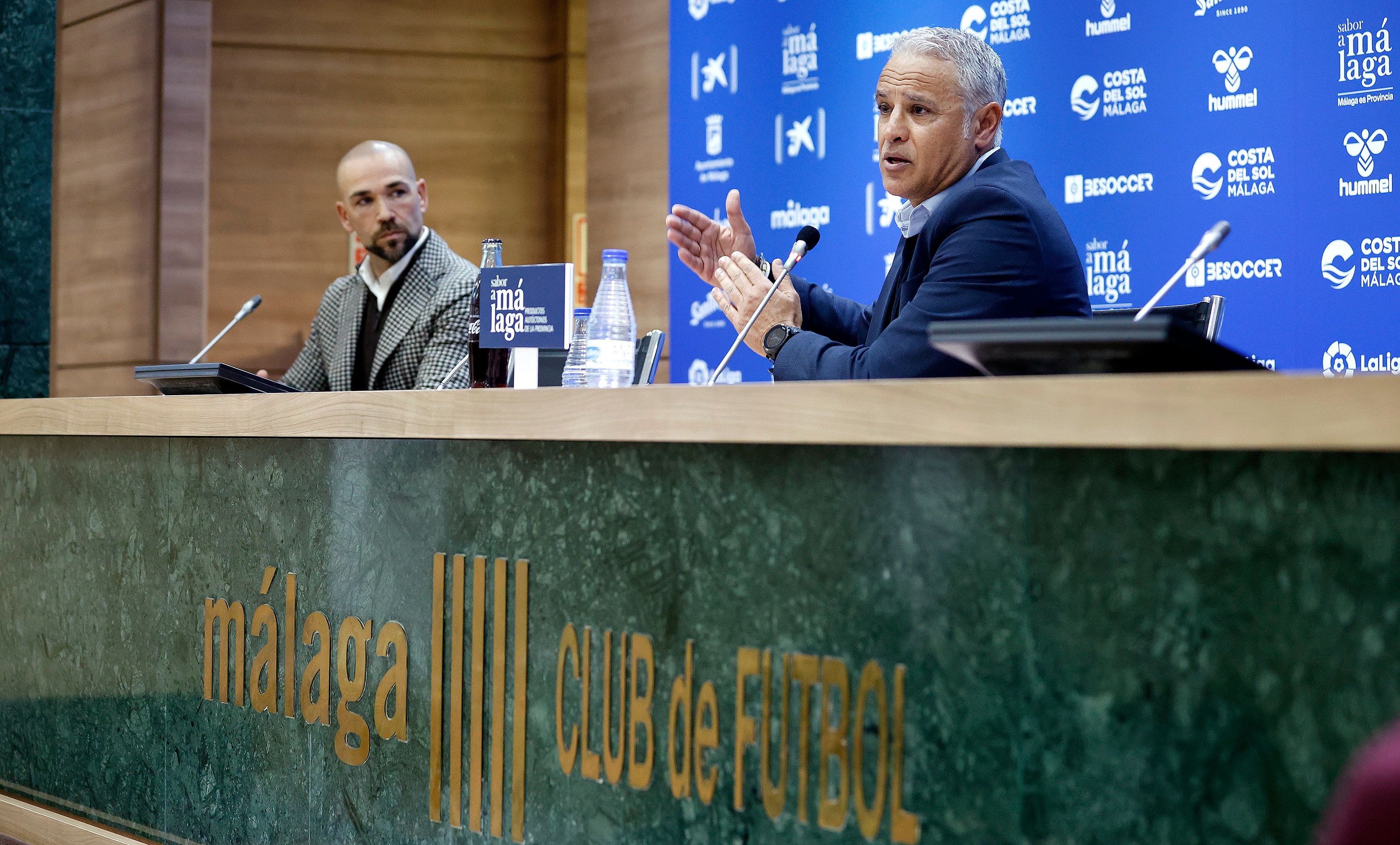 Manolo Gaspar junto a Pellicer.