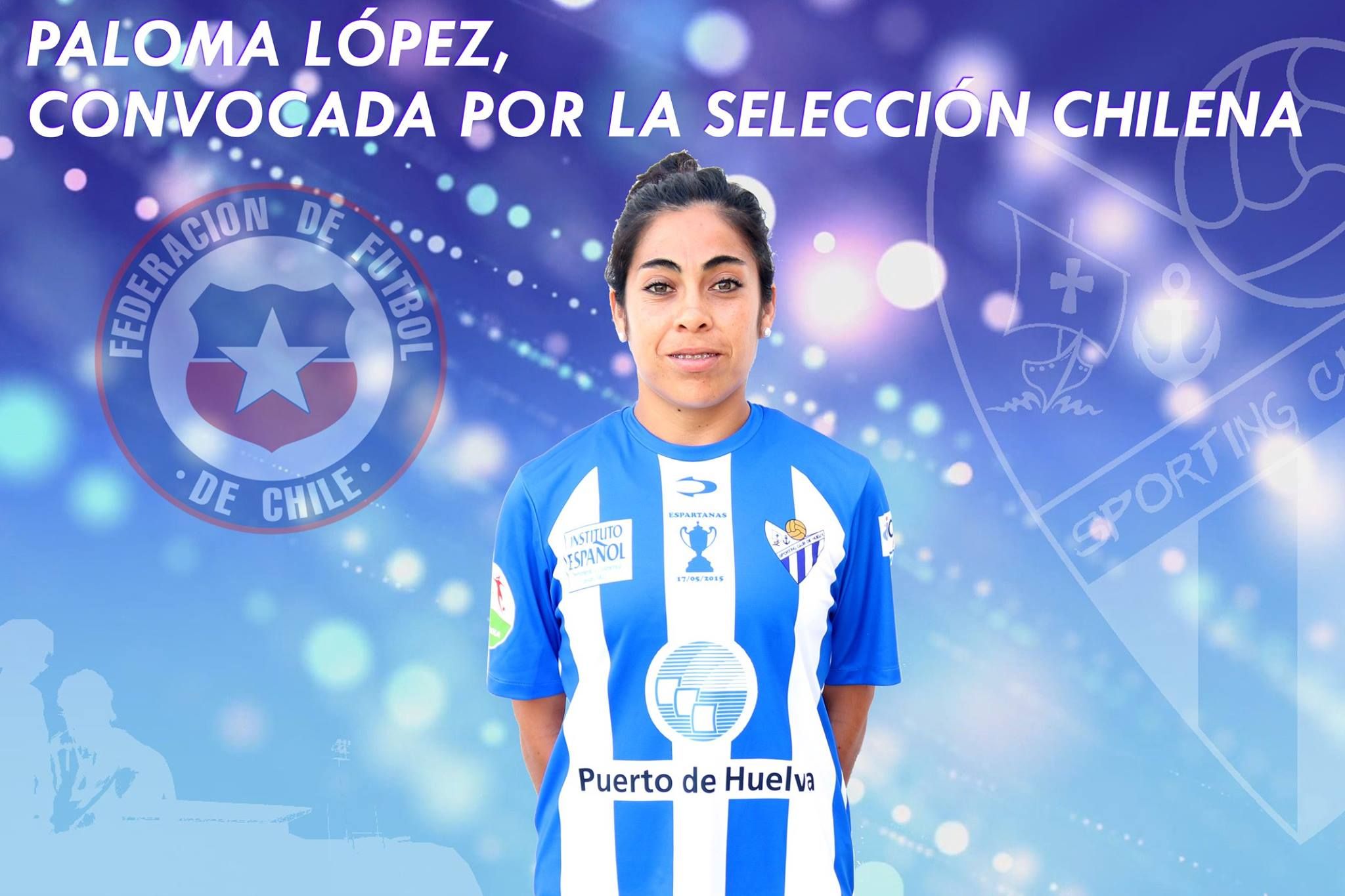 Paloma López, convocada con la Selección de Chile.