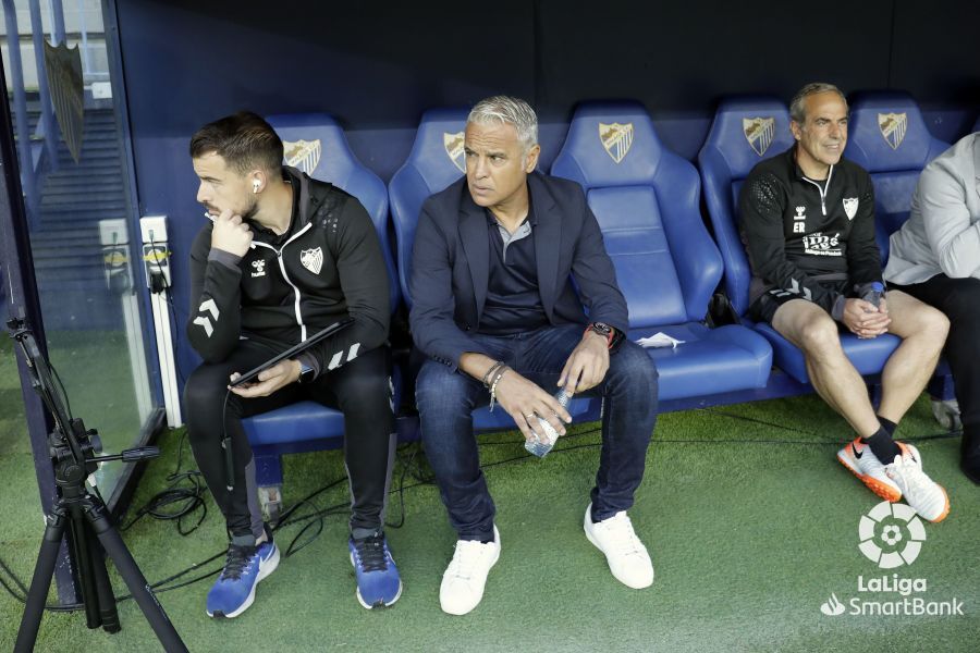  Sergio Pellicer, en el Málaga - Mirandés.