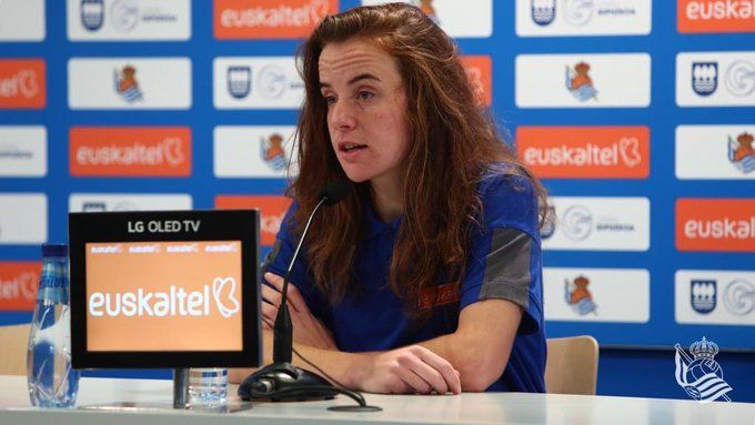Ane Etxezarreta, jugadora de la Real Sociedad.