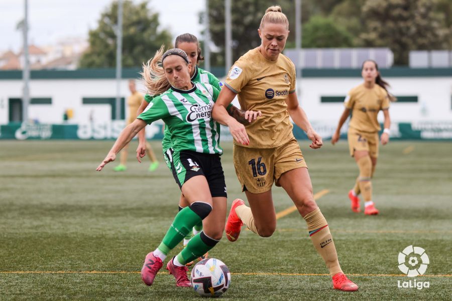 Imagen del Betis Féminas-Barcelona.
