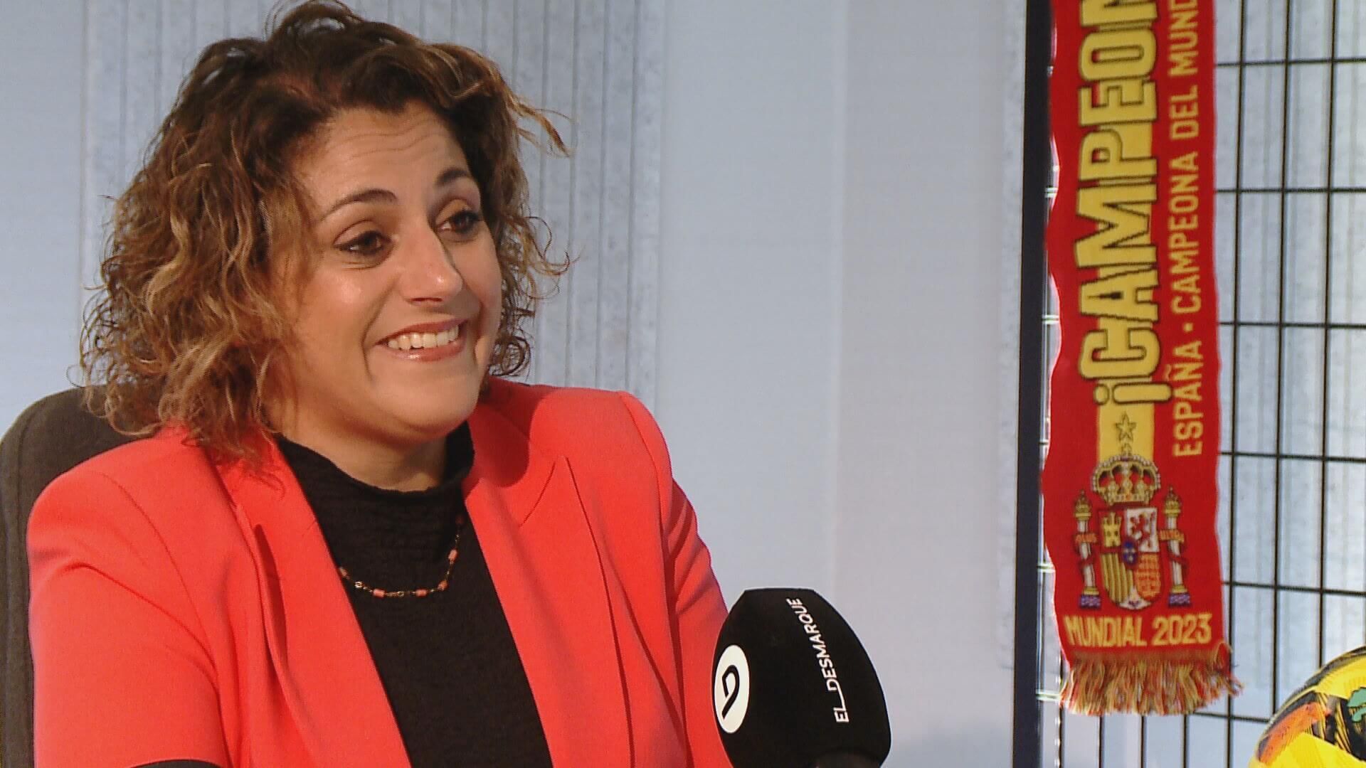 Beatriz Álvarez, presidenta de la Liga F, en 'Palabra de Capitán' (ElDesmarque)