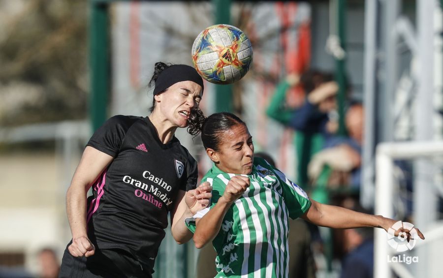  Imagen del partido entre el Betis Féminas y el Madrid CFF.