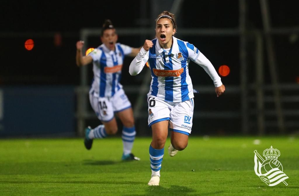 Carla Bautista logró el primer gol de la Real