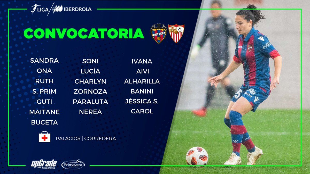  Las elegidas por Kino García para el encuentro.