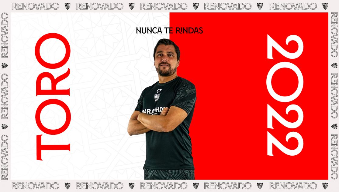 Cristian Toro, renovado hasta 2022 Foto: Sevilla FC
