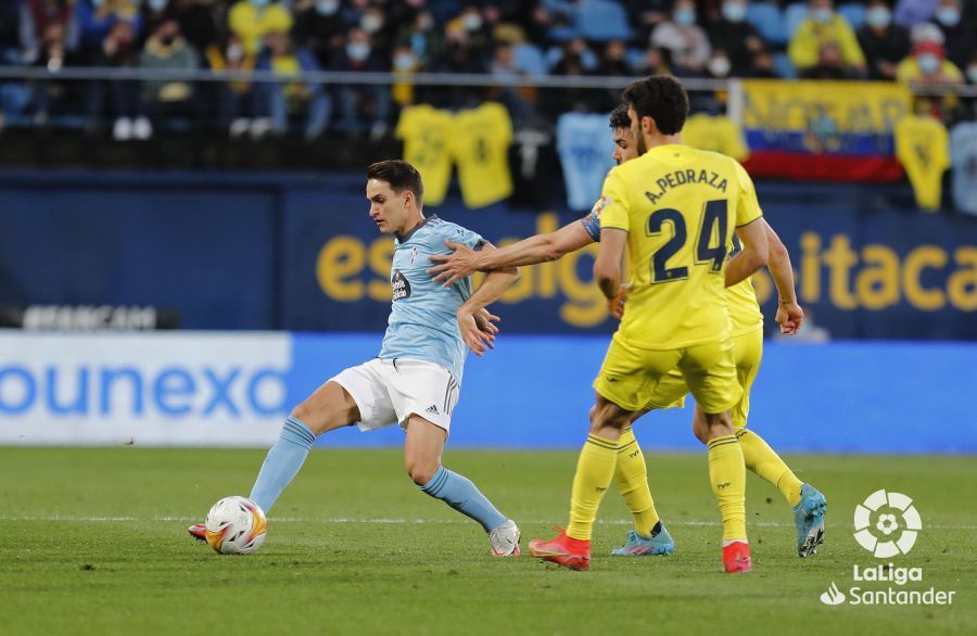  Denis Suárez, durante el Villarreal-Celta.