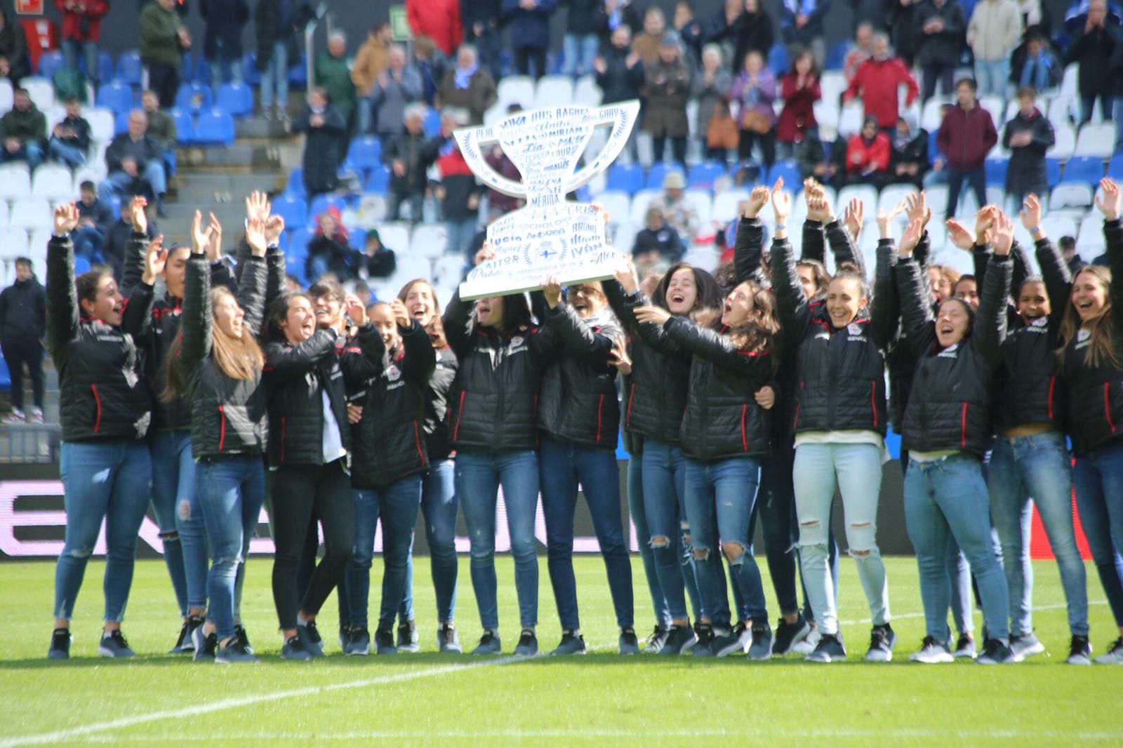  Jugadores del Dépor ABANCA en Riazorl.