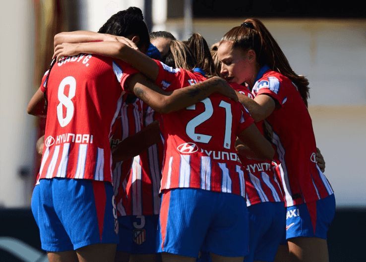 El Atlético pasa por encima del VCF Femenino