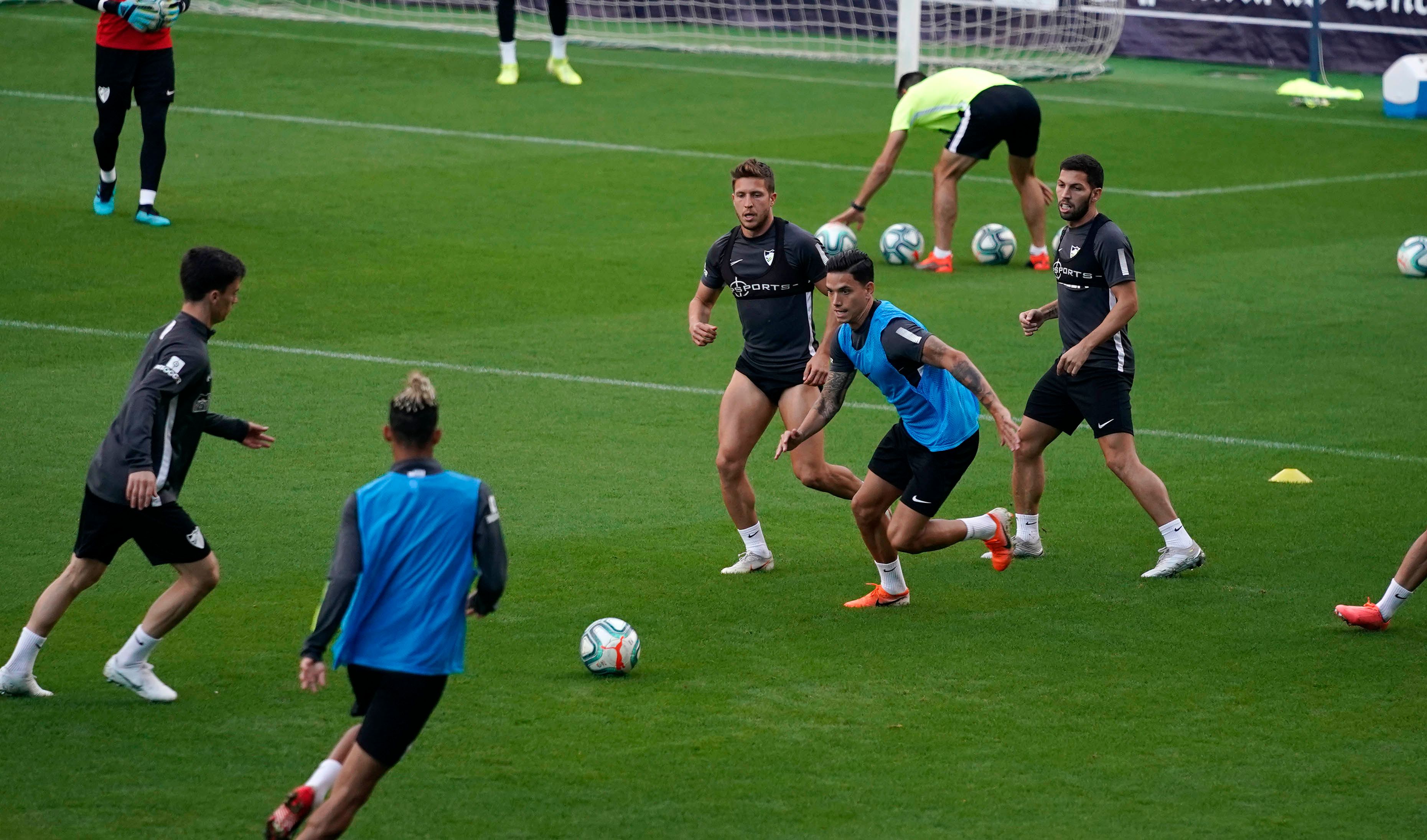 Keko y Renato Santos, en una sesión de esta semana.