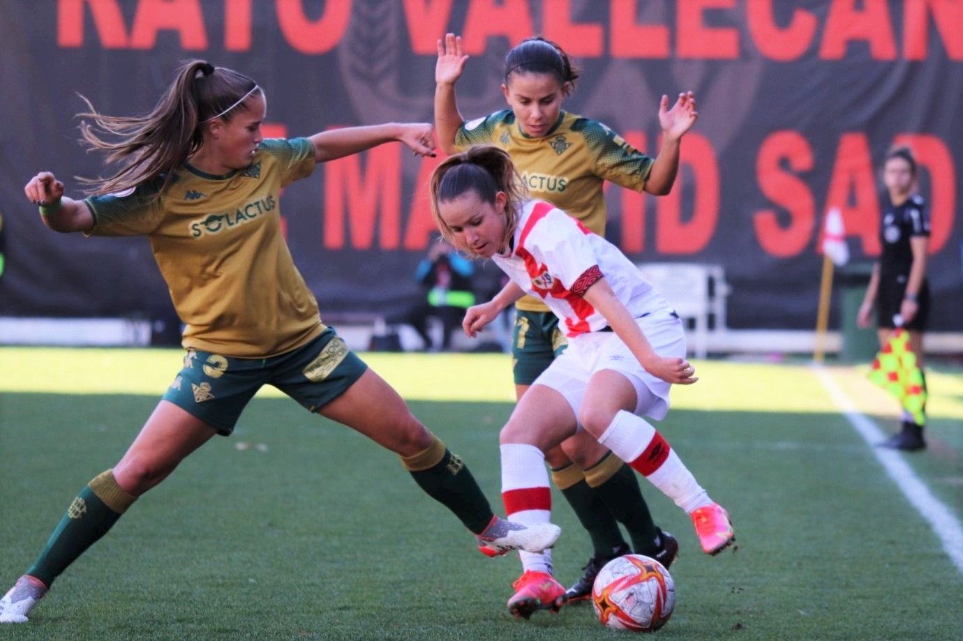  Imagen del Rayo Vallecano-Betis Féminas.