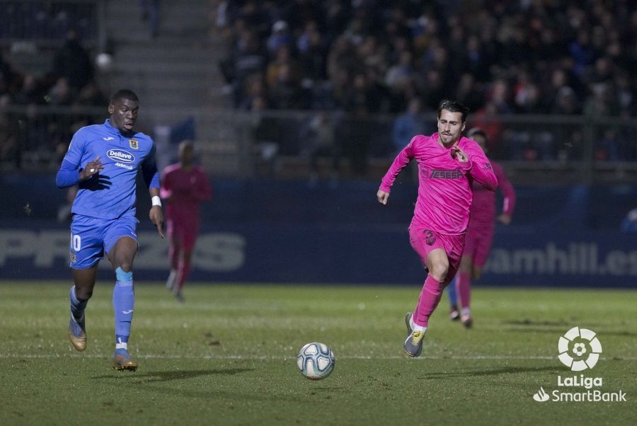  Luis Muñoz, ante el Fuenlabrada.