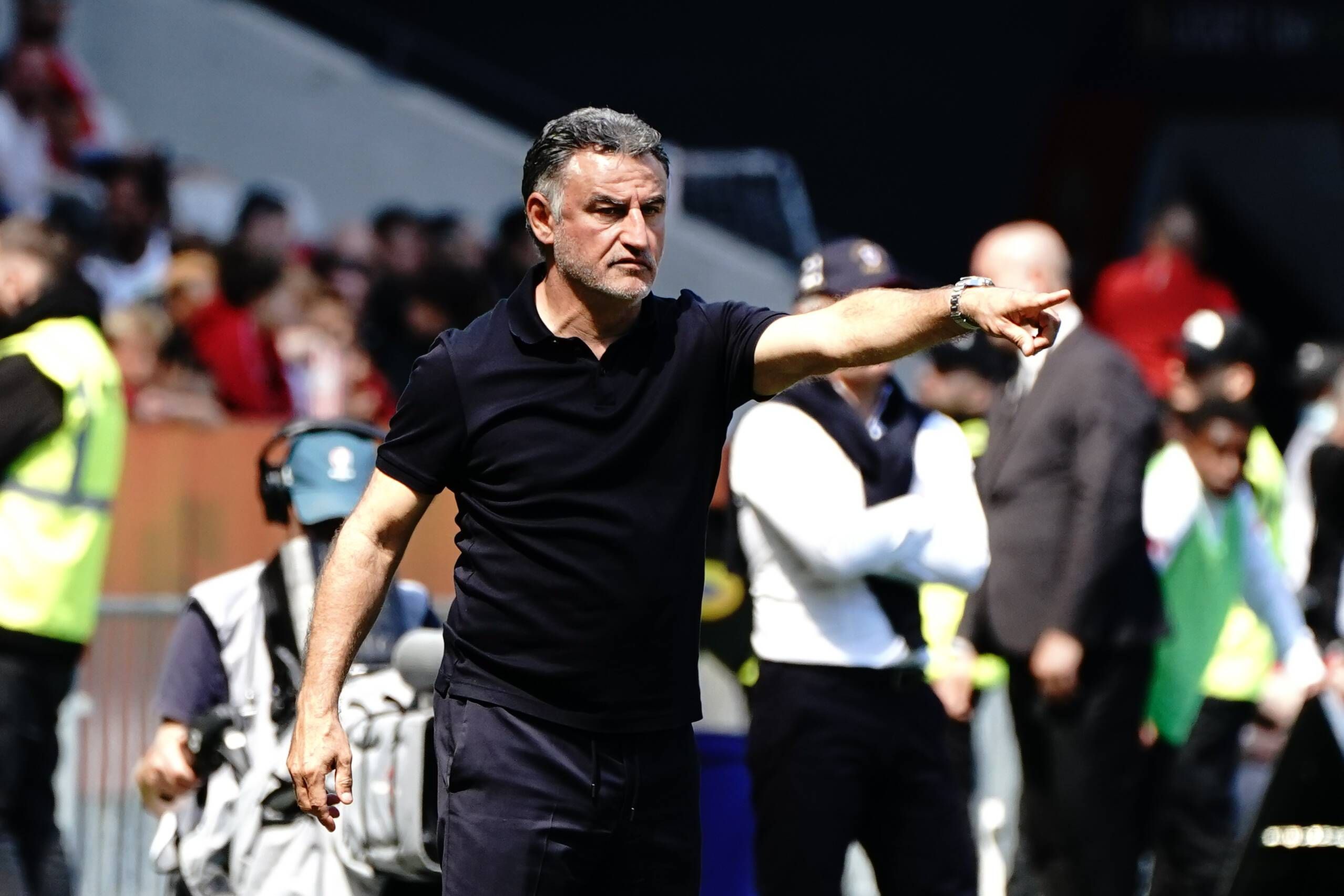 Christophe Galtier en un partido (Foto: Cordon Press)