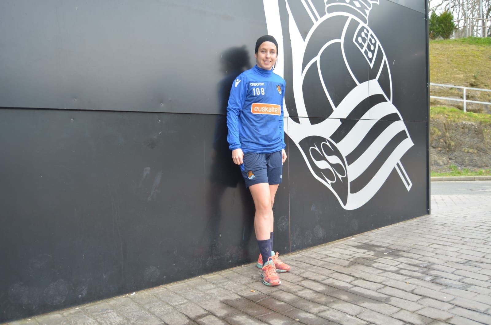 Itxaso Uriarte, jugadora de la Real Sociedad.