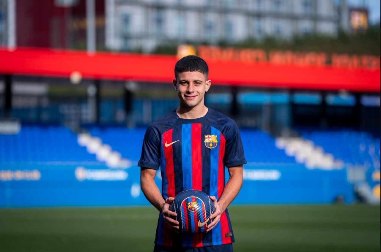Las primeras palabras de Lucas Pocho Román como jugador del Barça