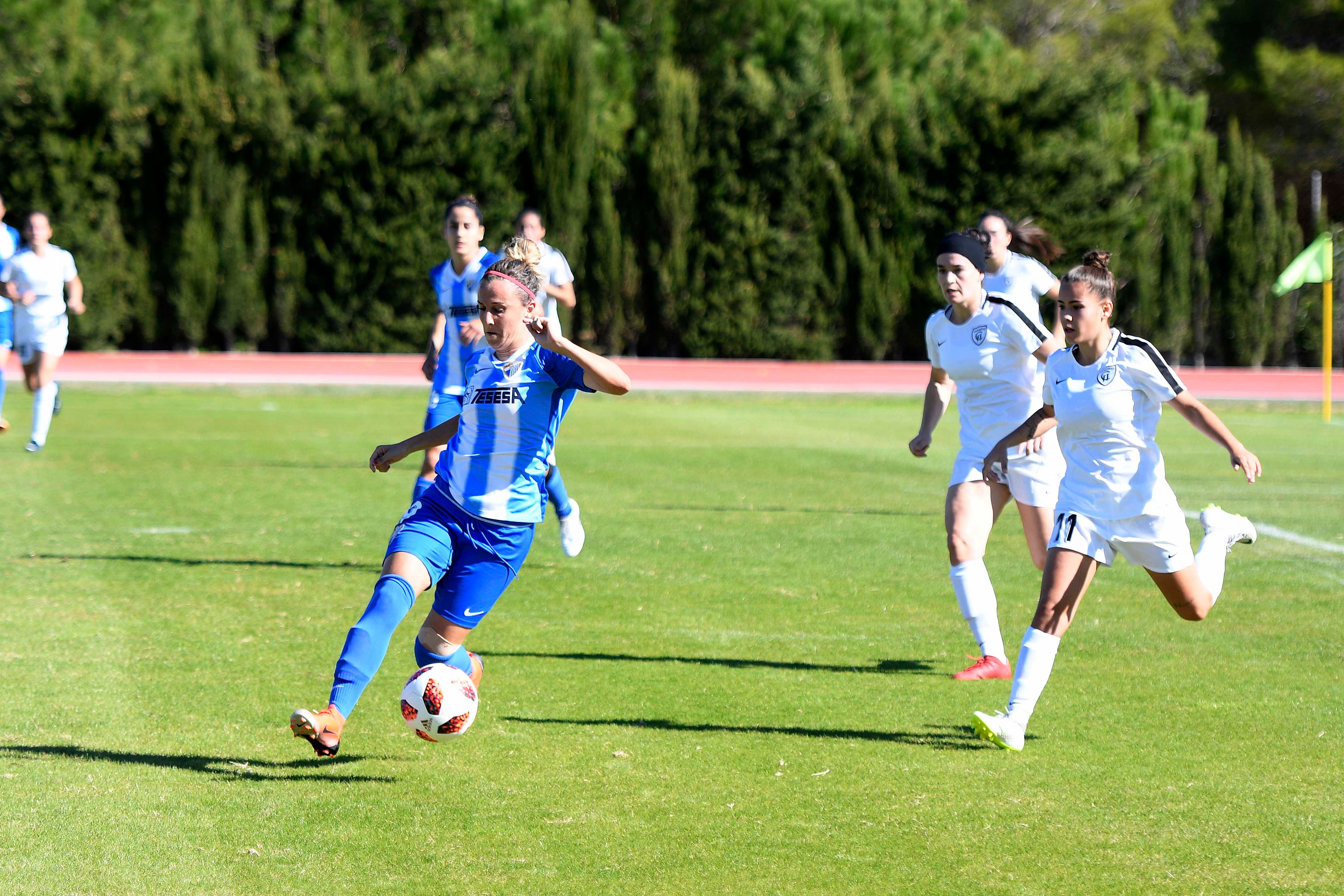  Dominika, en el encuentro de ida ante el Madrid.