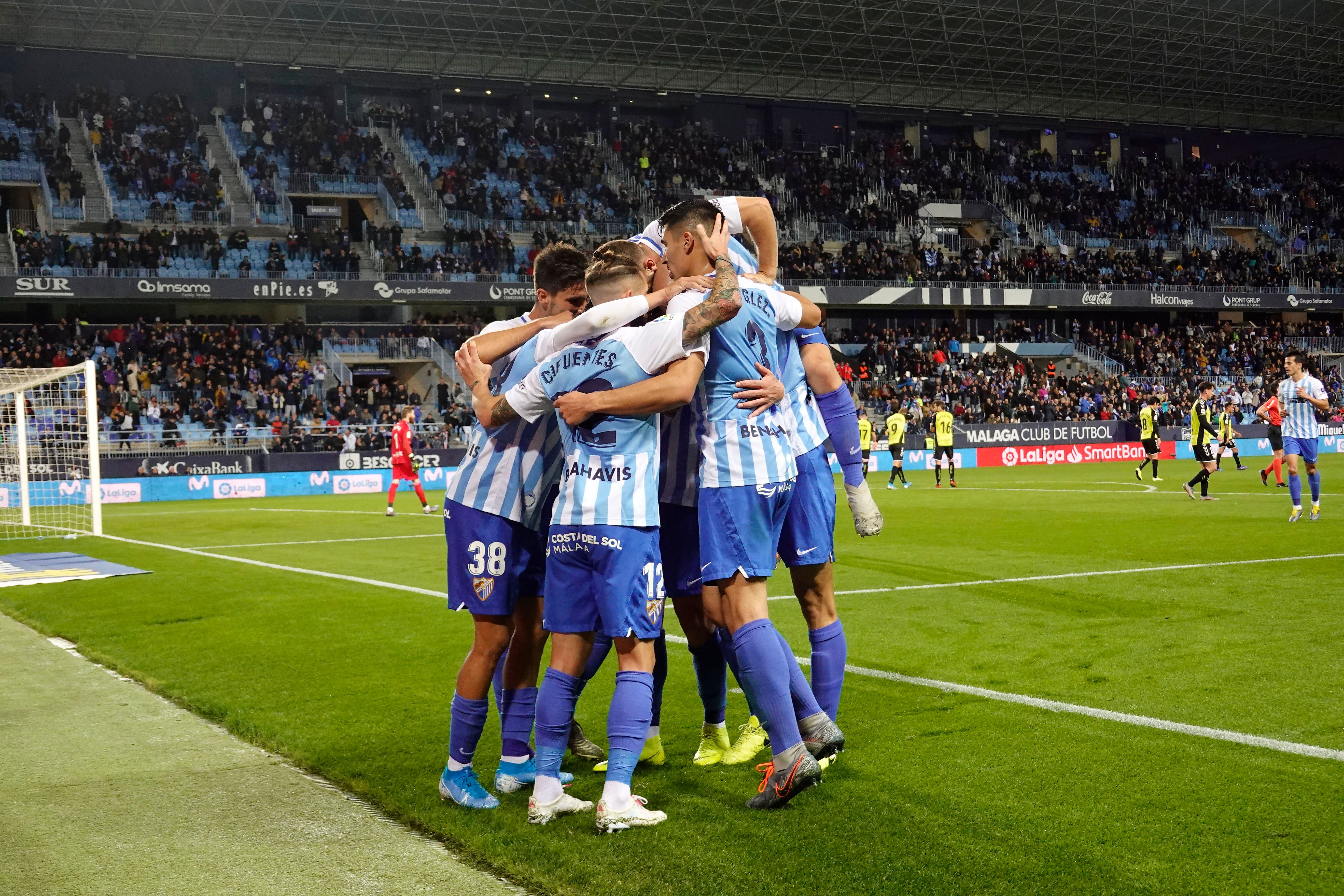  La celebración del gol de Sadiku.