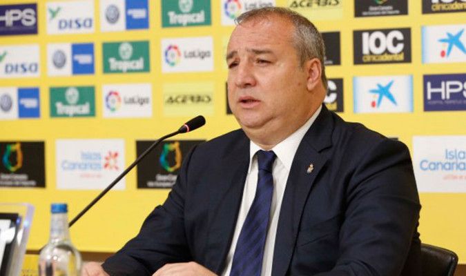  Miguel Ángel Ramírez, presidente de Las Palmas.