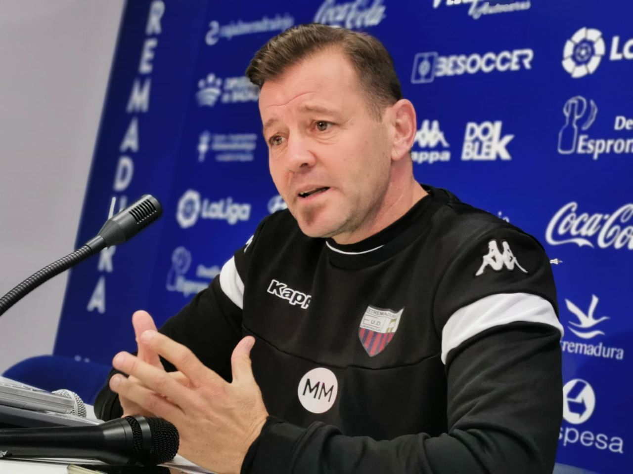  Mosquerda, en rueda de prensa este viernes.