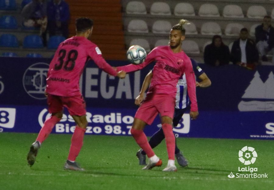  Hicham y Antoñín, durante el encuentro.