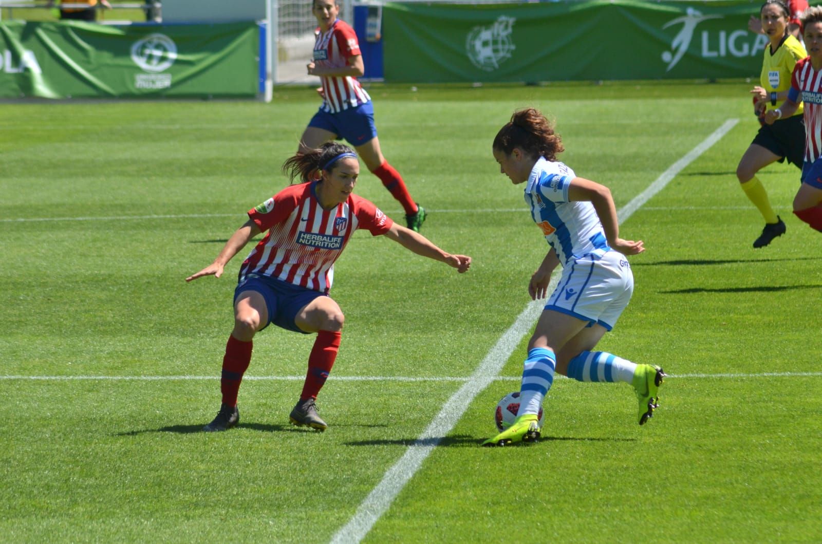  En su último partido en casa la Real cayó frente al Atlético de Madrid.