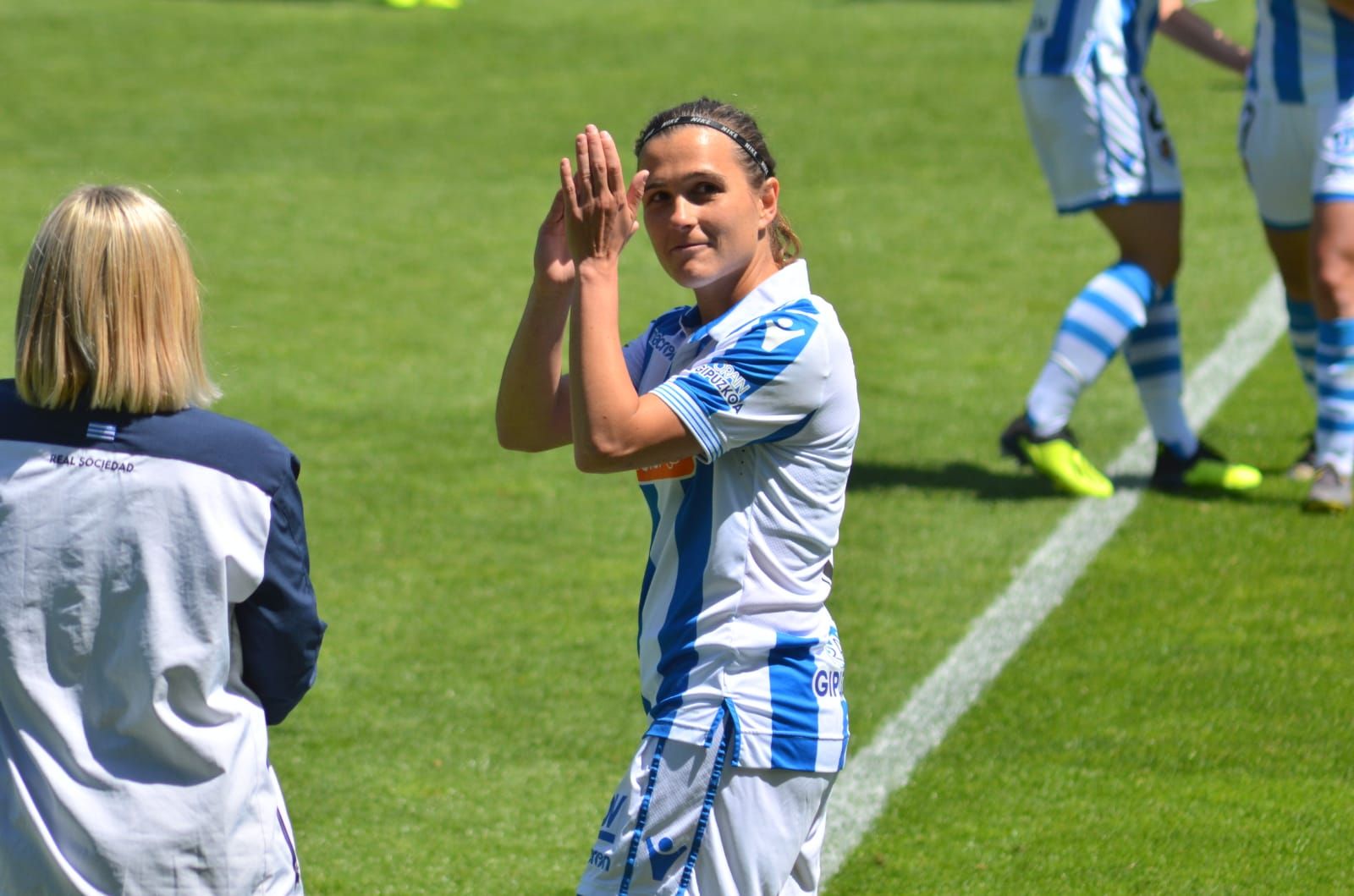  Sandra Ramajo, en su último partido en Zubieta con la Real Sociedad.