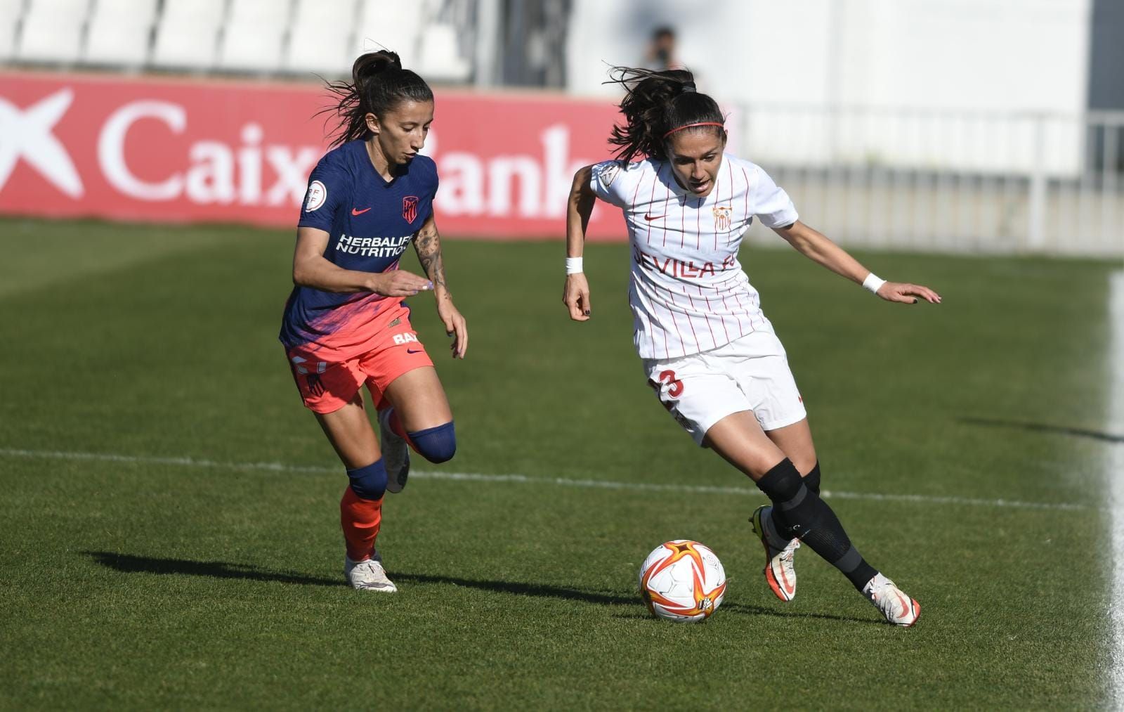 Imagen del Sevilla Femenino-Atlético de Madrid.