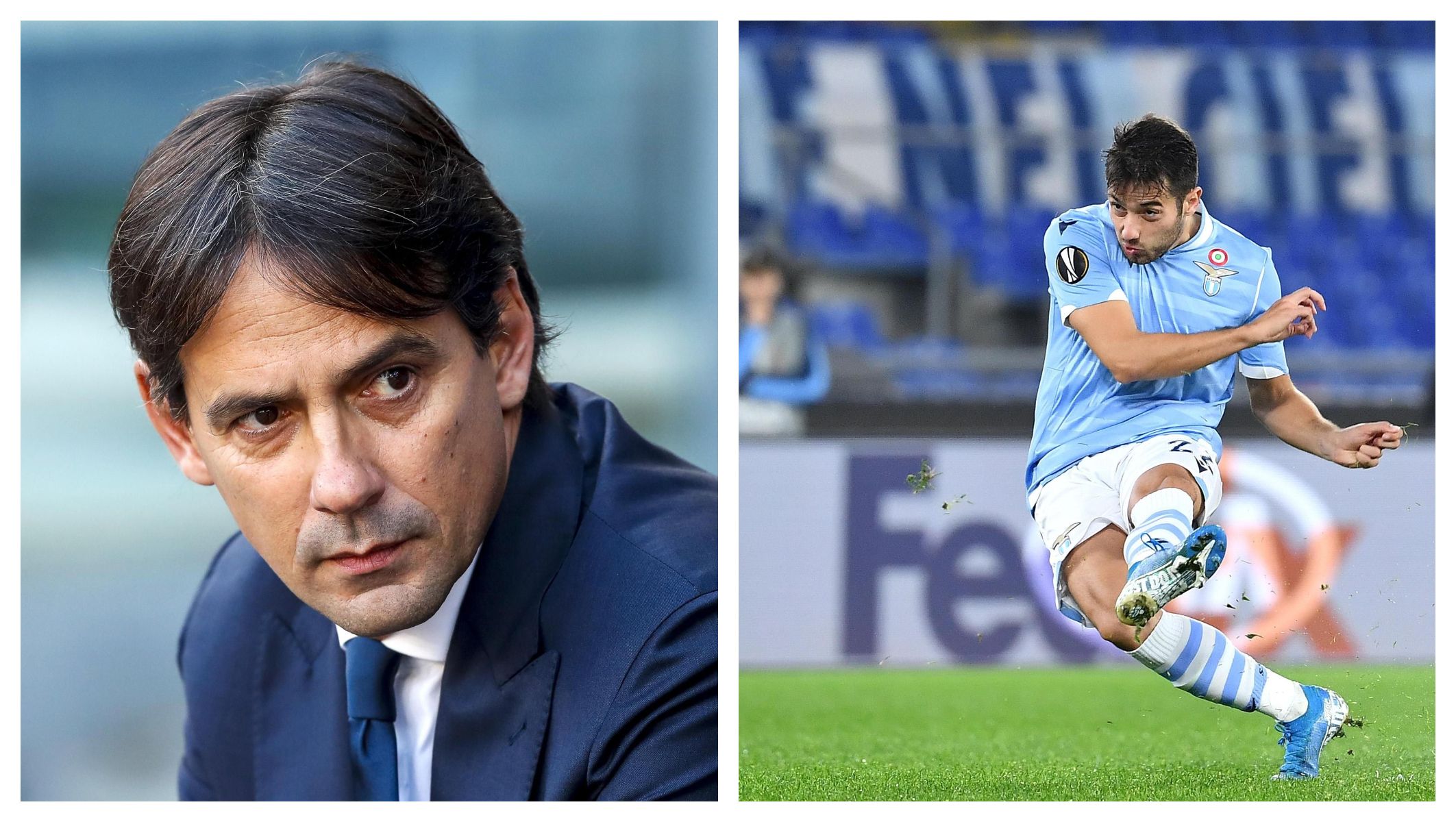  Simone Inzaghi y Jony Rodríguez.